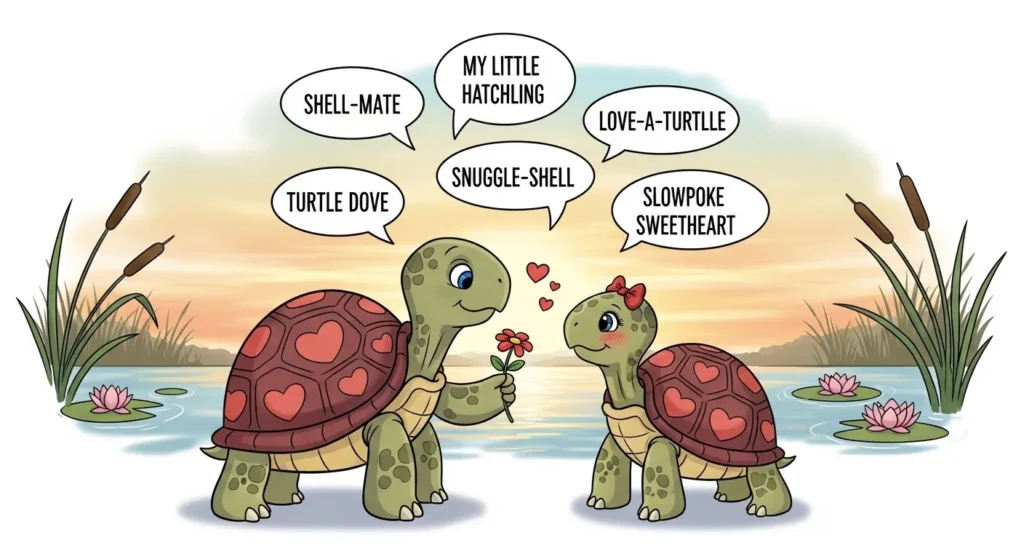Romantic Nicknames for Turtles