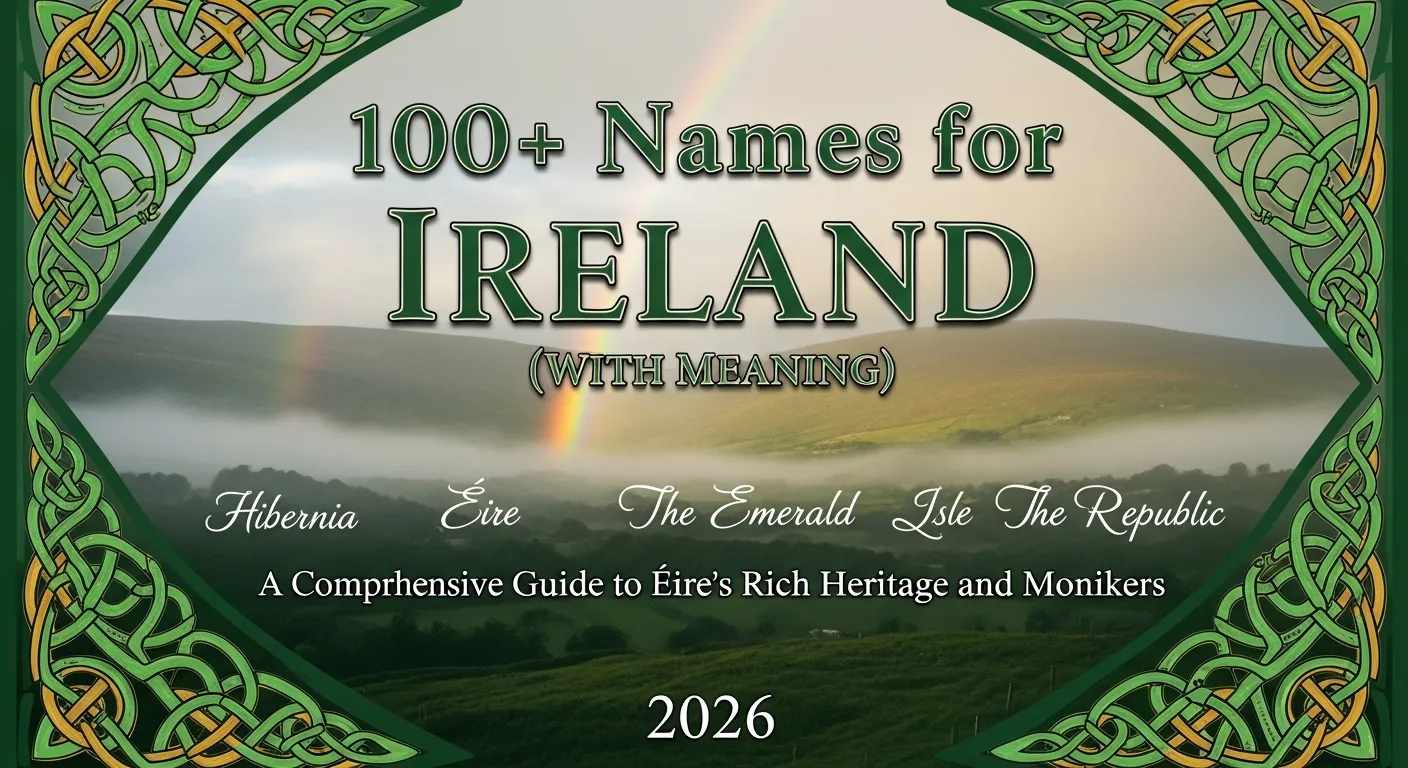 Names for Ireland