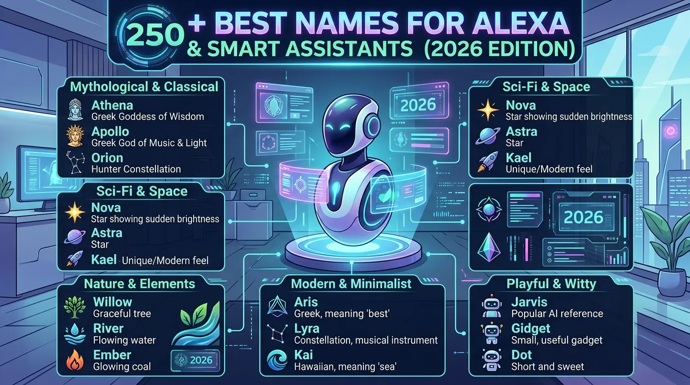 Names for Alexa