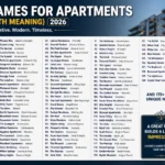Names for Apartments