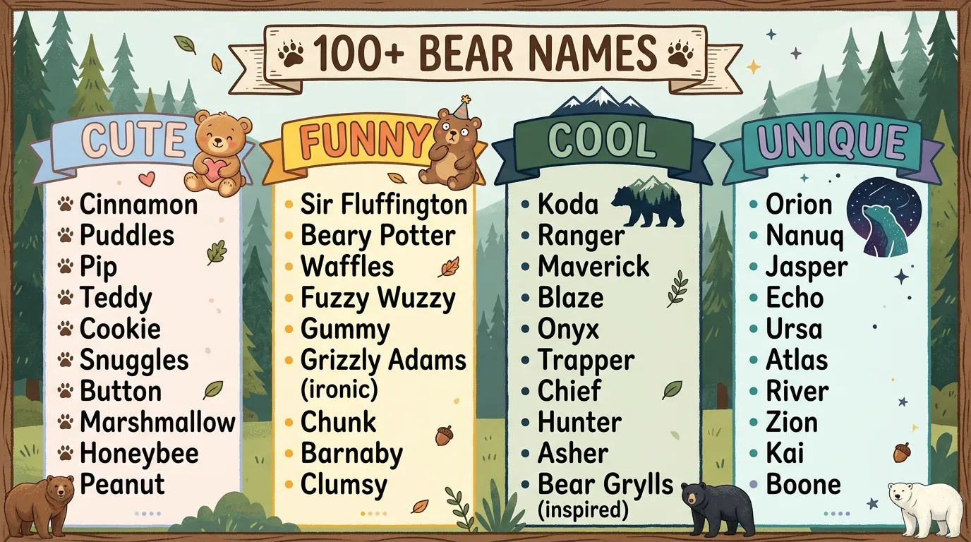 Names for Bear