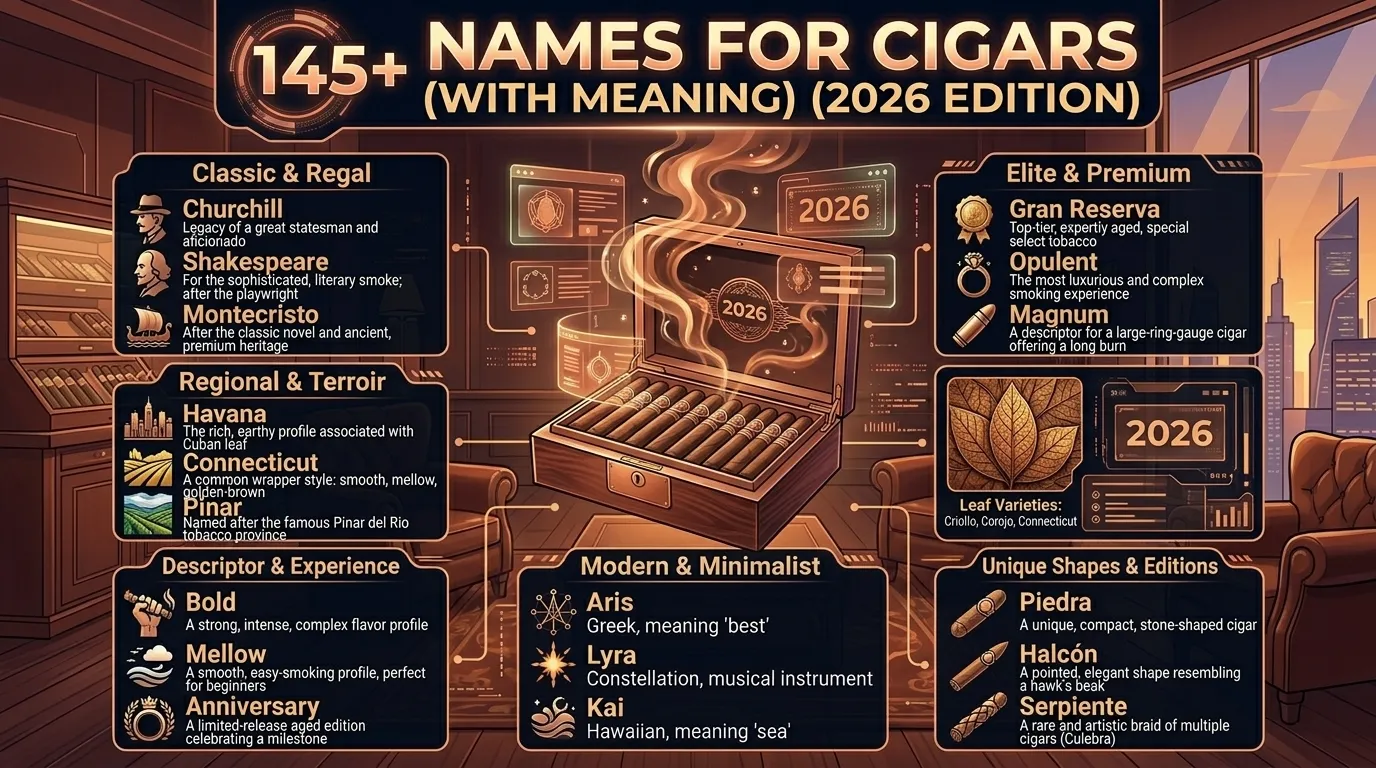 Names for Cigars
