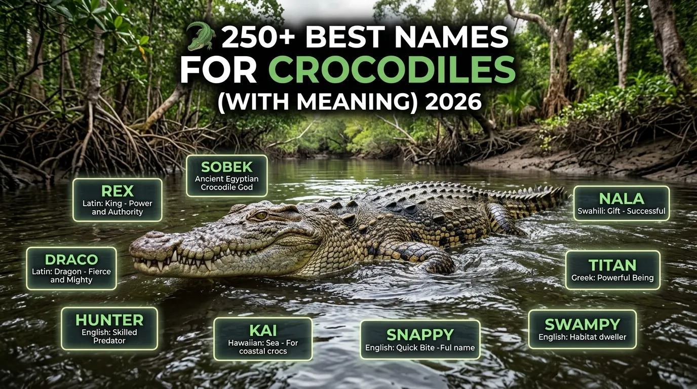 Names for Crocodiles