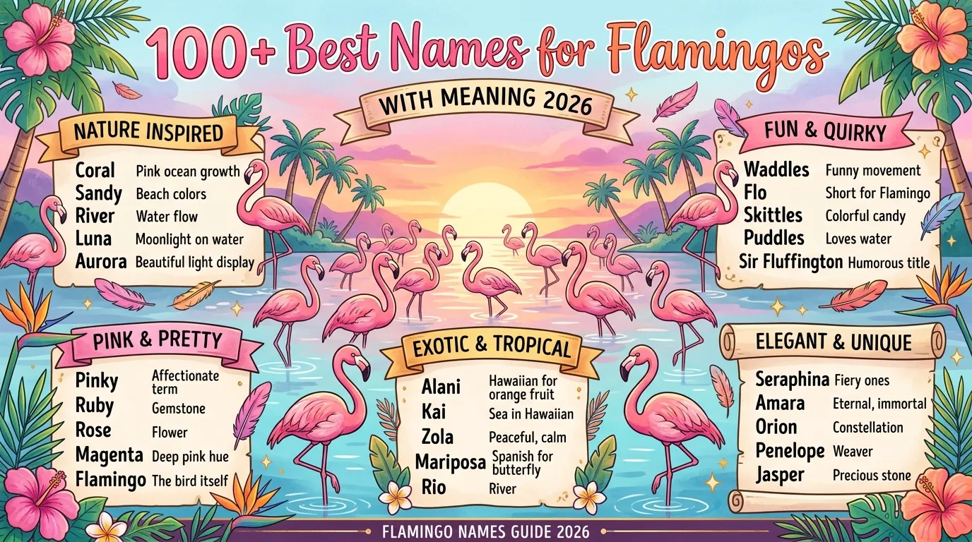 Names for Flamingos