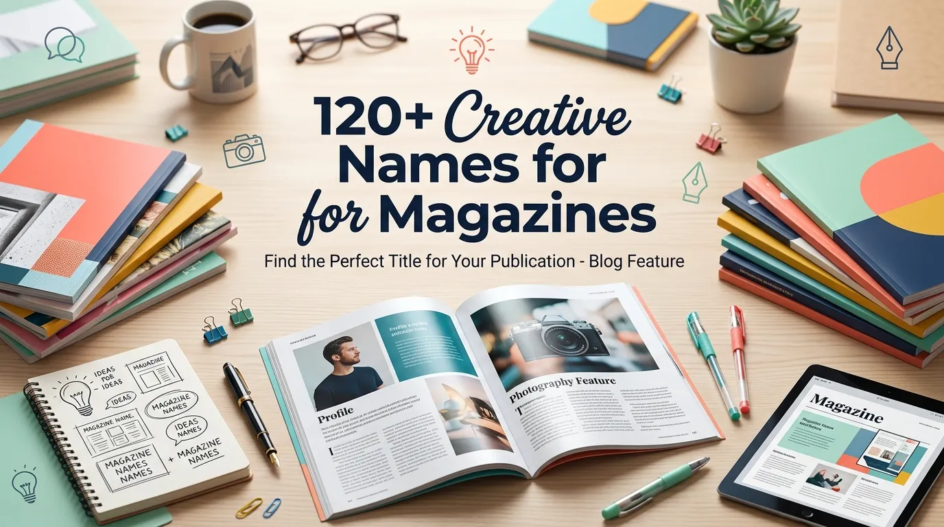 Names for Magazines
