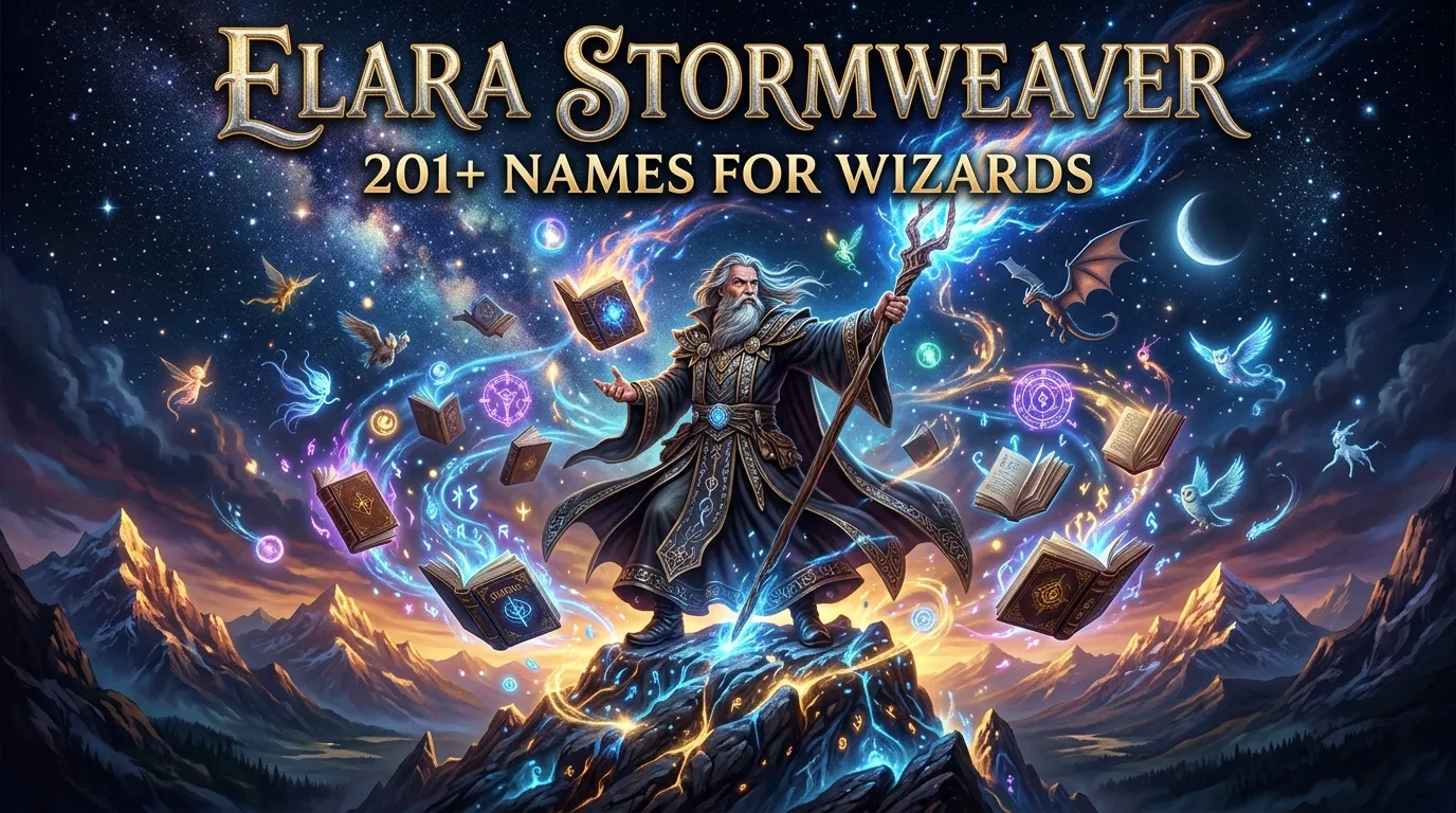 Names for Wizards