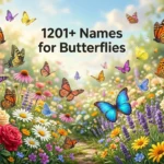 Names for Butterflies