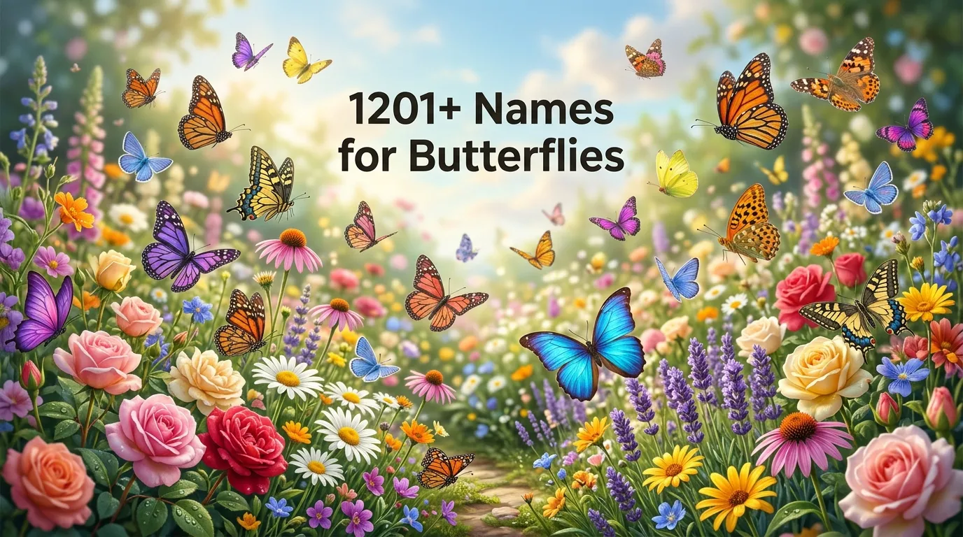 Names for Butterflies
