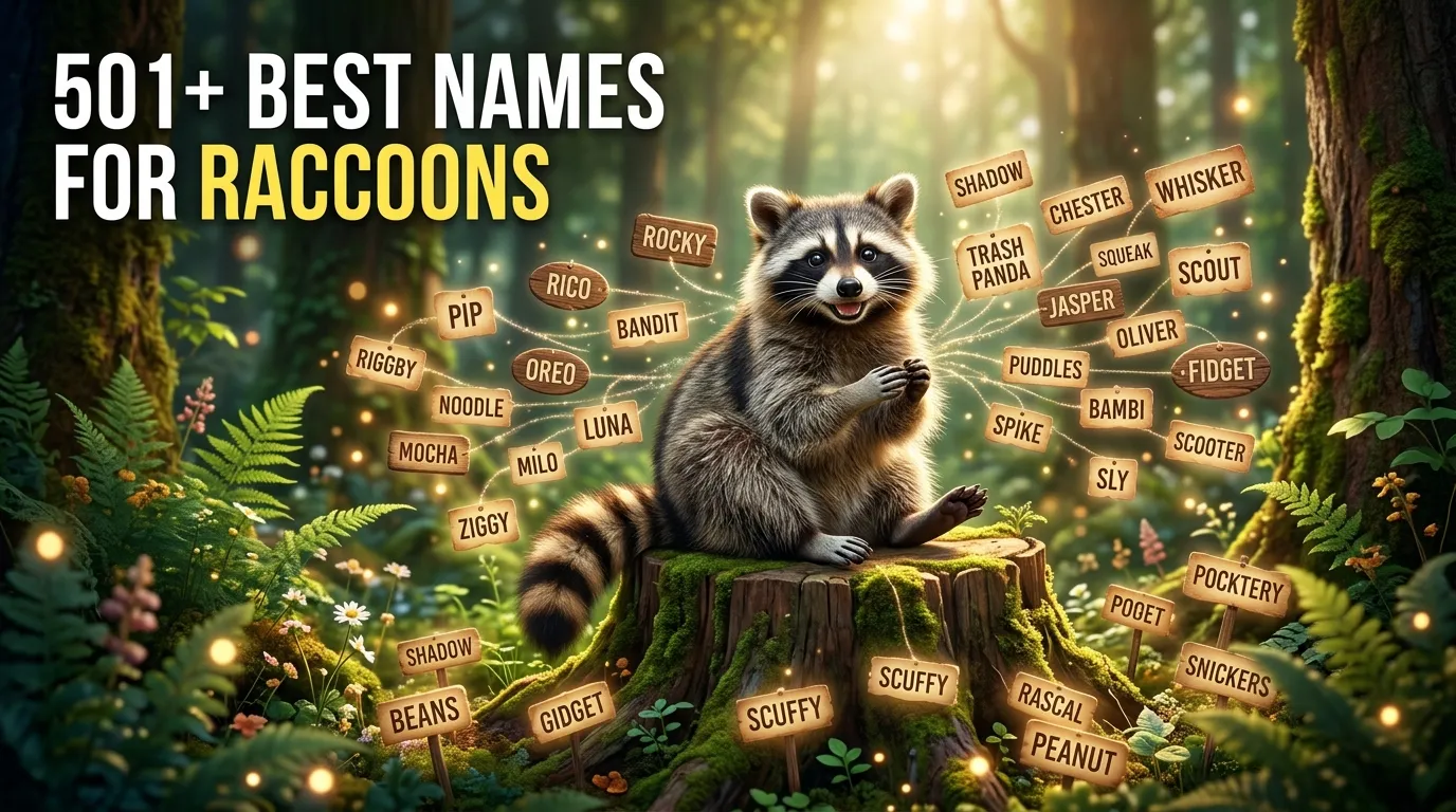 Names for Raccoons
