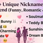 Nicknames for Boyfriend