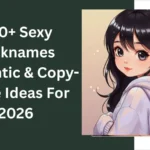 Sexy Nicknames